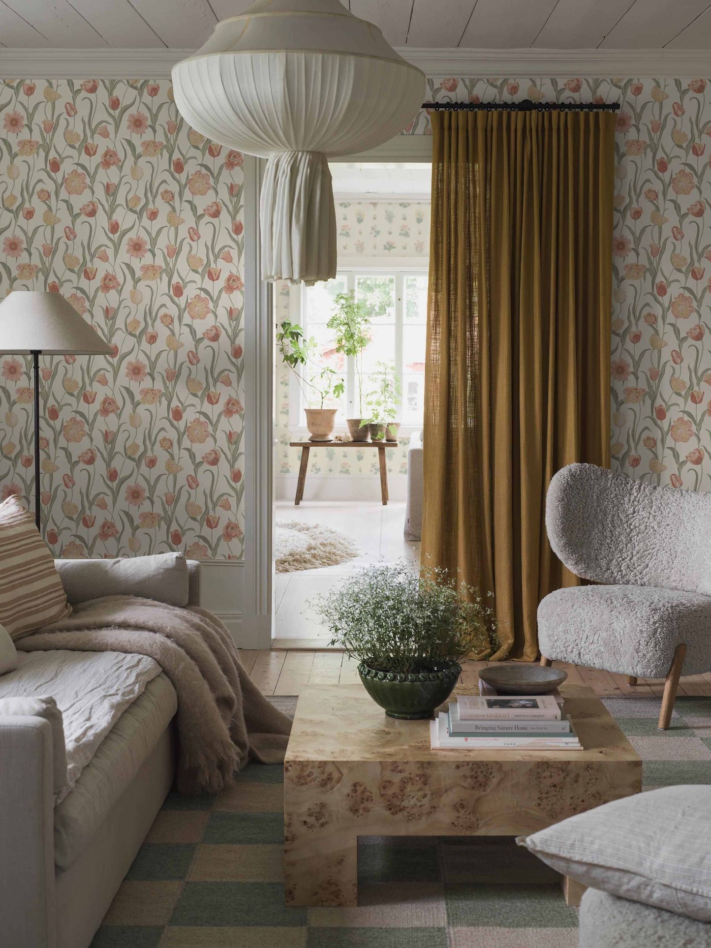 Borastapeter bloemen behang voor meisjeskamer en babykamer la belle epoque roze 6969