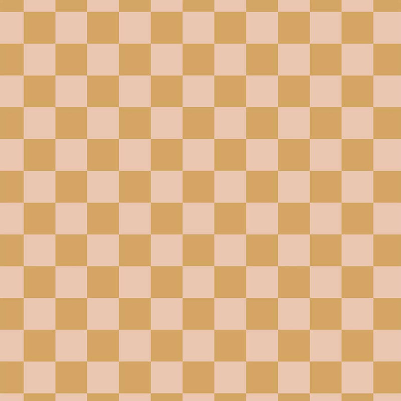 May and Fay Checkers ruiten behang Golden kinderkamer tienerkamer