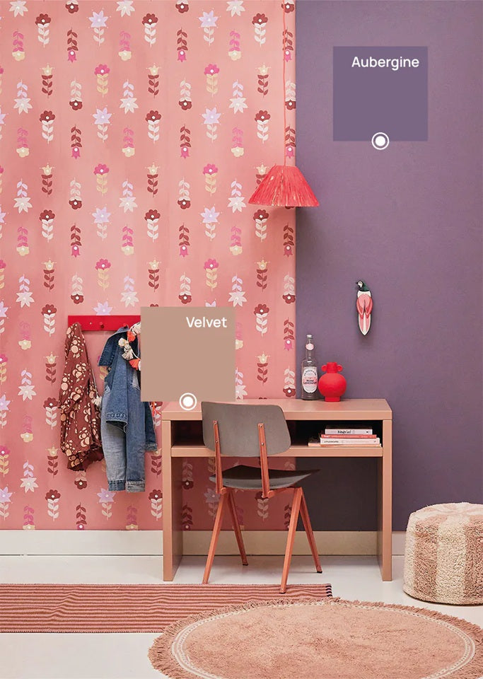 Bibelotte Wallpaper Bohemian - Pink