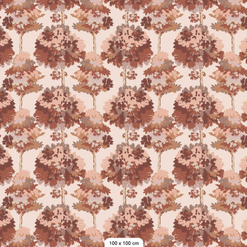 Days of Bloom Tapestry Tree bomen behang voor de kinderkamer terra