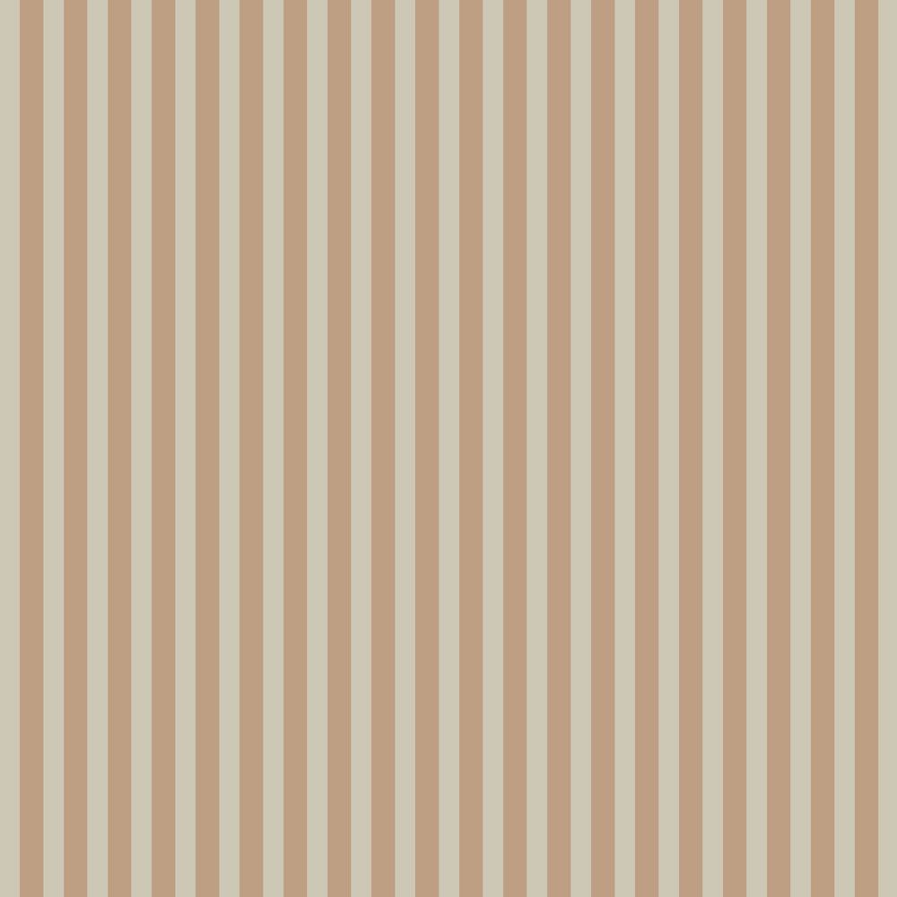 Dekornik vintage strepen behang voor de kinderkamer beige bruin