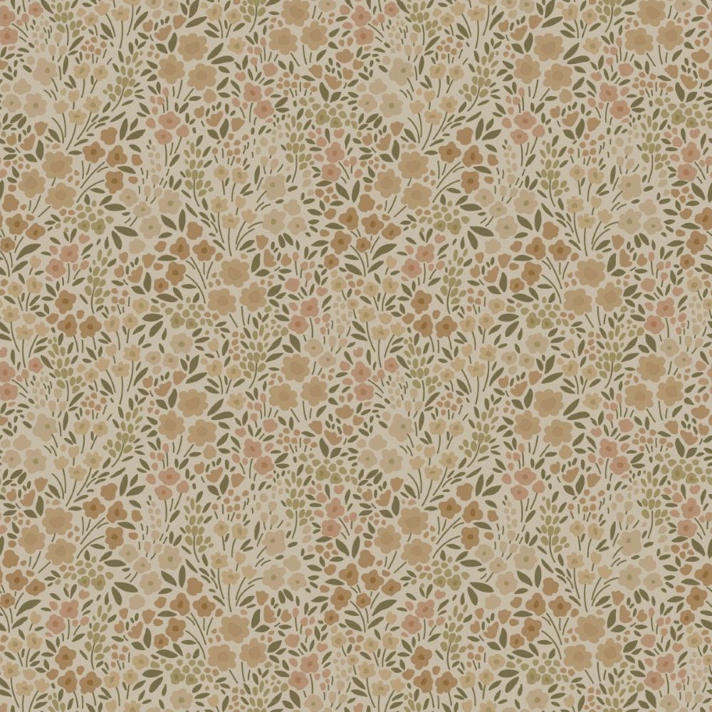 ESTAhome bloemenbehang kinderkamer beige 139701