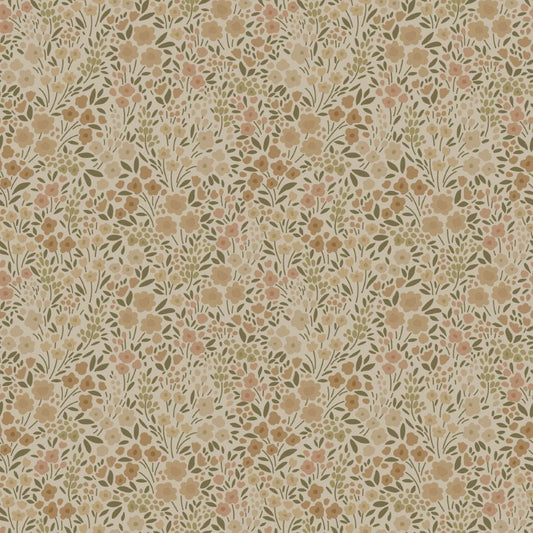 ESTAhome bloemenbehang kinderkamer beige 139701