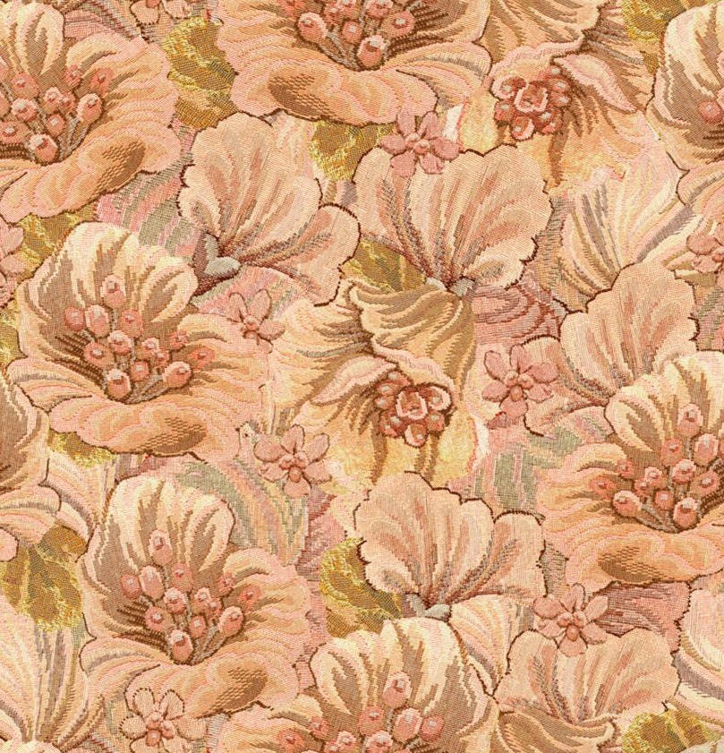 ESTAhome bloemmotief behang bloemen behang voor meisjeskamer en tienerkamer lichtbruin beige 131292