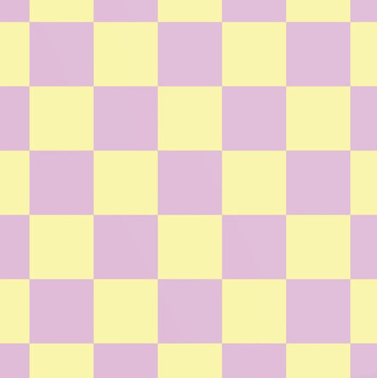 ESTAhome geblokt behang voor de kinderkamer lila geel meisjeskamer 131134