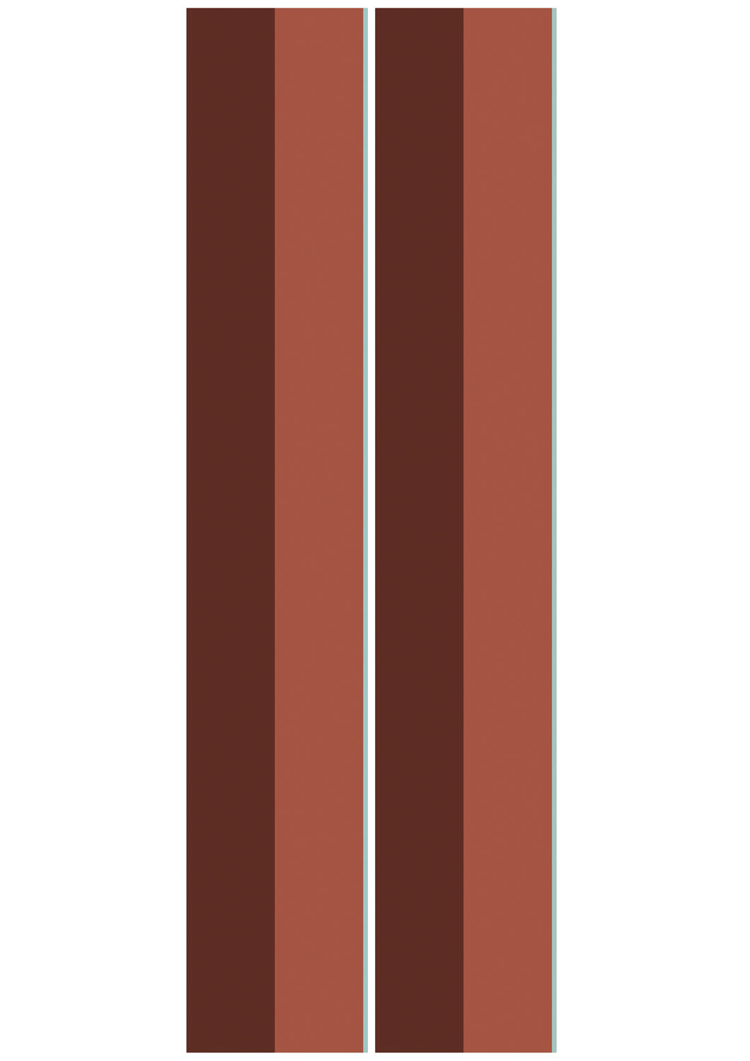 KEK Amsterdam Frans Uyterlinde Behang Bold Stripes strepen behang roze burgundy lichtblauw FU-011