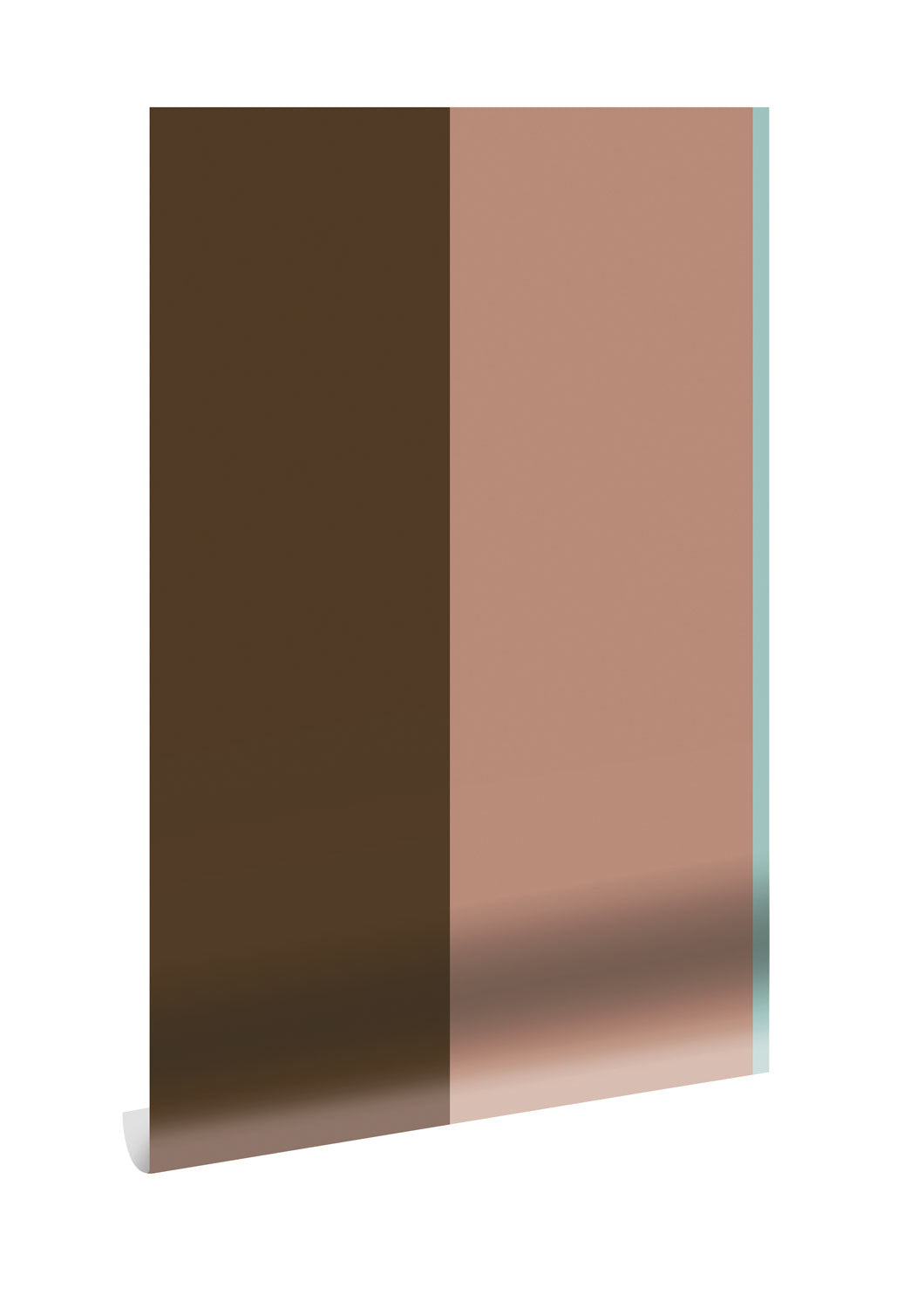 KEK Amsterdam Frans Uyterlinde Behang | Bold Stripes - Bruin/Roze