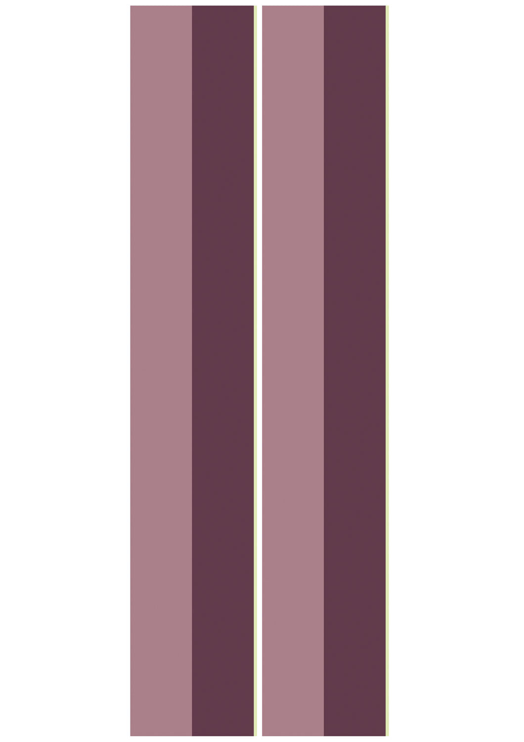 KEK Amsterdam Frans Uyterlinde Behang Bold Stripes strepen behang paars FU-014