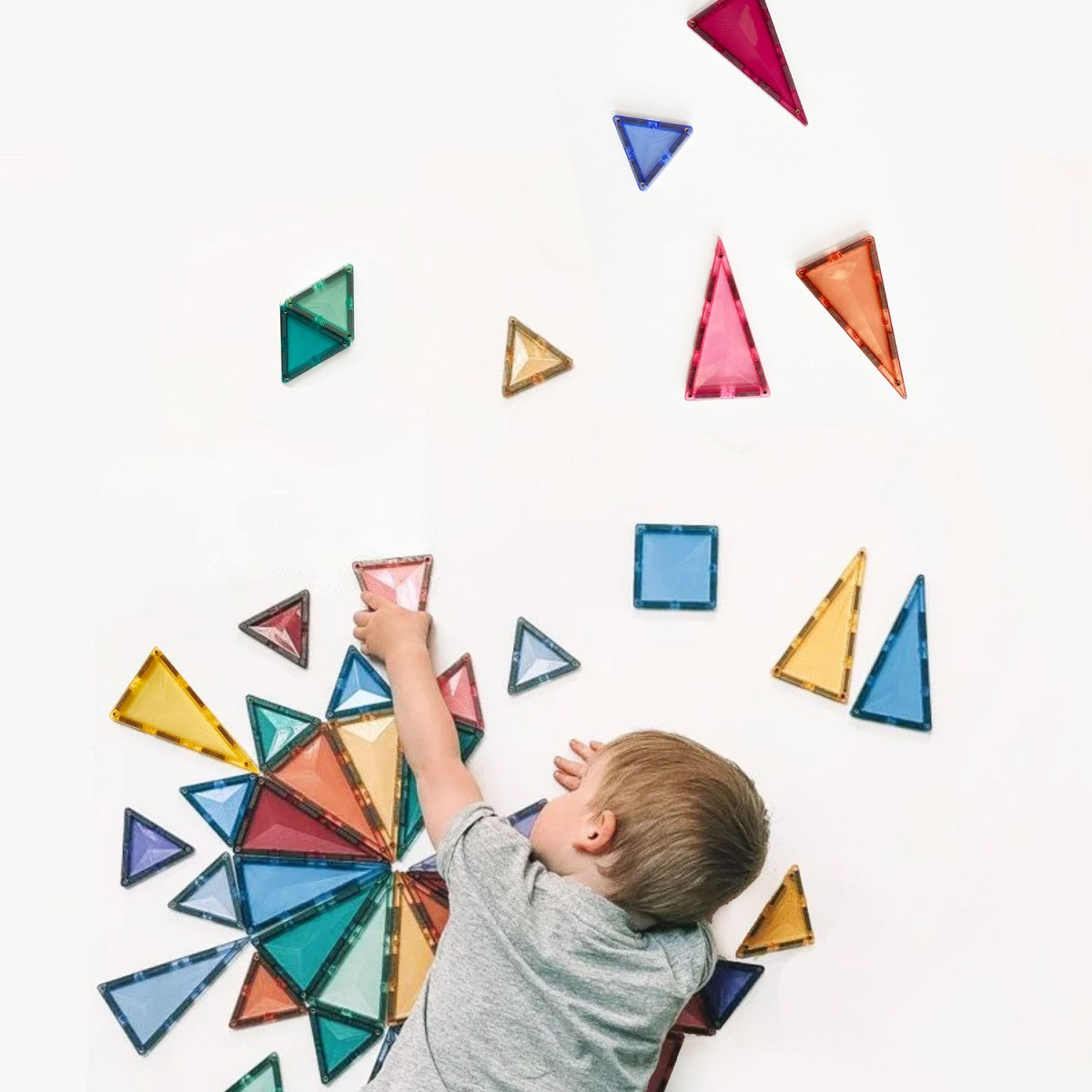 Groovy Magnets magnetisch en beschrijfbaar behang voor de kinderkamer woonkamer keuken wit