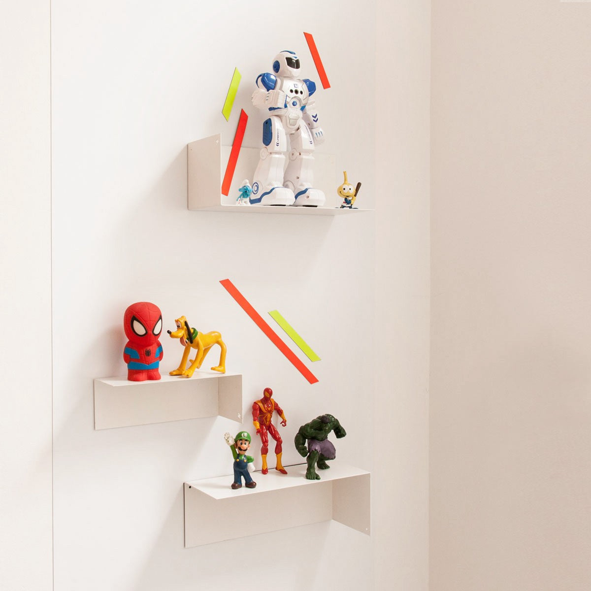 Groovy Magnets magnetisch en beschrijfbaar behang voor de kinderkamer woonkamer keuken wit