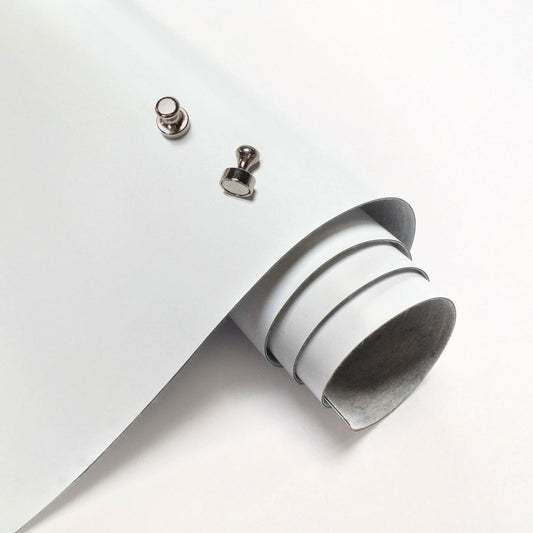 Groovy Magnets magnetisch en beschrijfbaar behang voor de kinderkamer woonkamer keuken wit