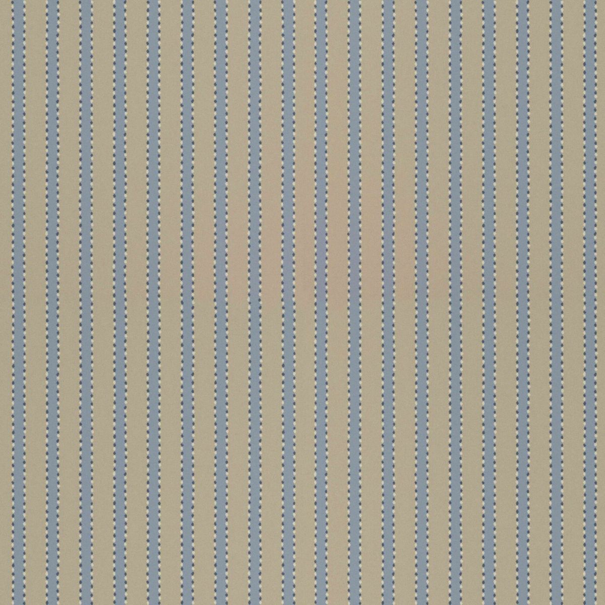Langelid von Bromssen stitched stripe strepen behang voor de kinderkamer blauw zand
