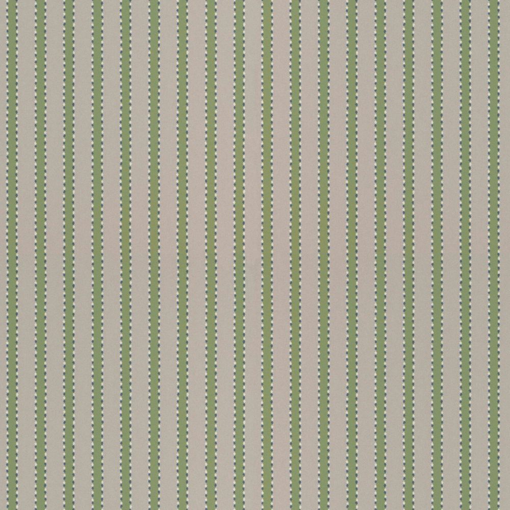 Langelid von Bromssen stitched stripe strepen behang voor de kinderkamer groen zand