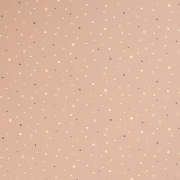 Majvillan stippen behang Stardust Cosy lilac lila
