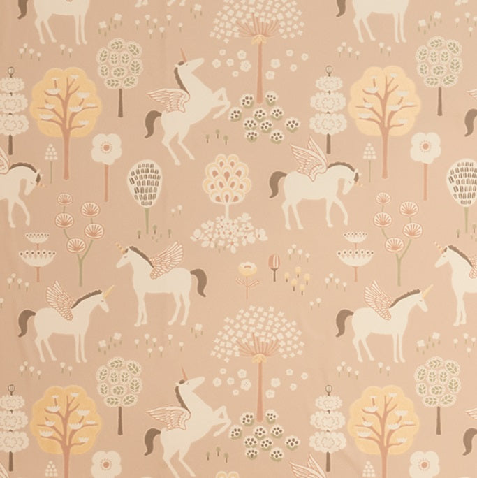 Majvillan behang true unicorns old pink 116-06