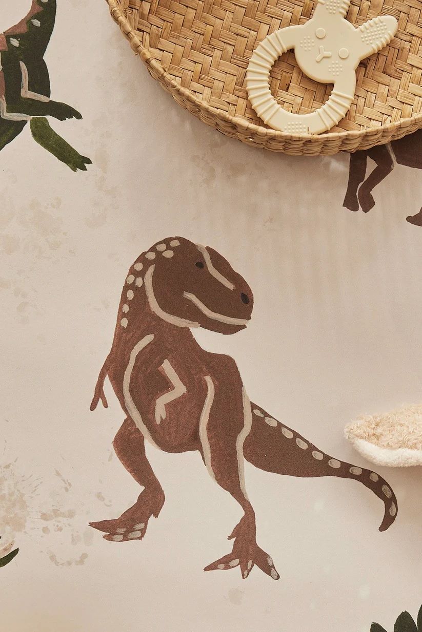 Matuu dino behang voor de jongenskamer retro