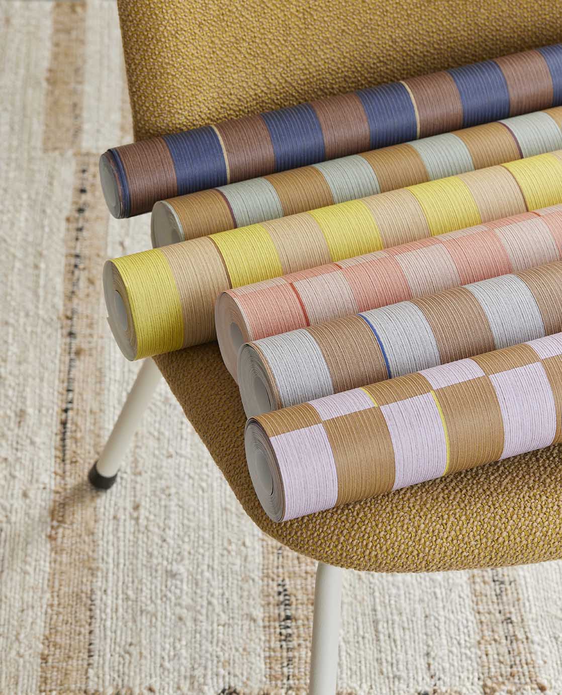 Eijffinger behang strepen revive geel 333621