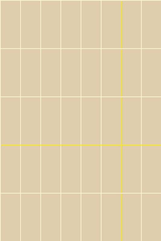 Studio Pieni behang geruit voor de kinderkamer beige