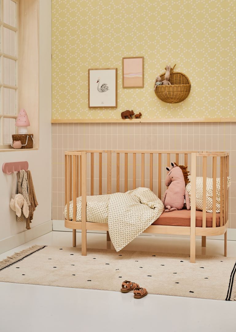 Studio Pieni behang voor de kinderkamer summer geel summer