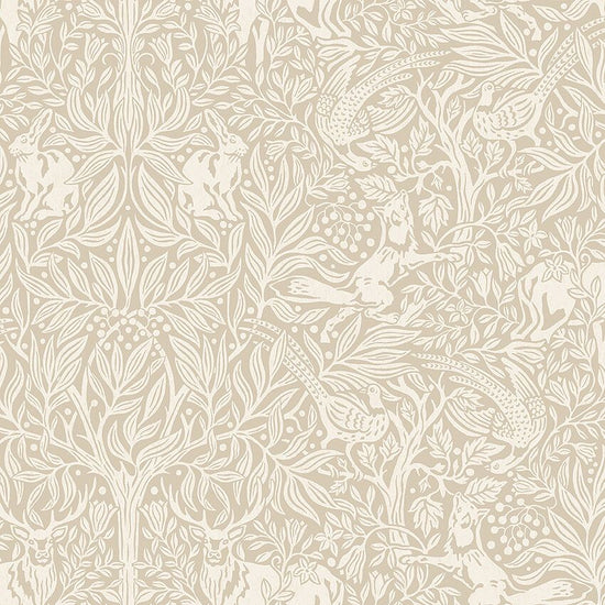 Borastapeter behang kinderkamer under the elder tree beige 4824