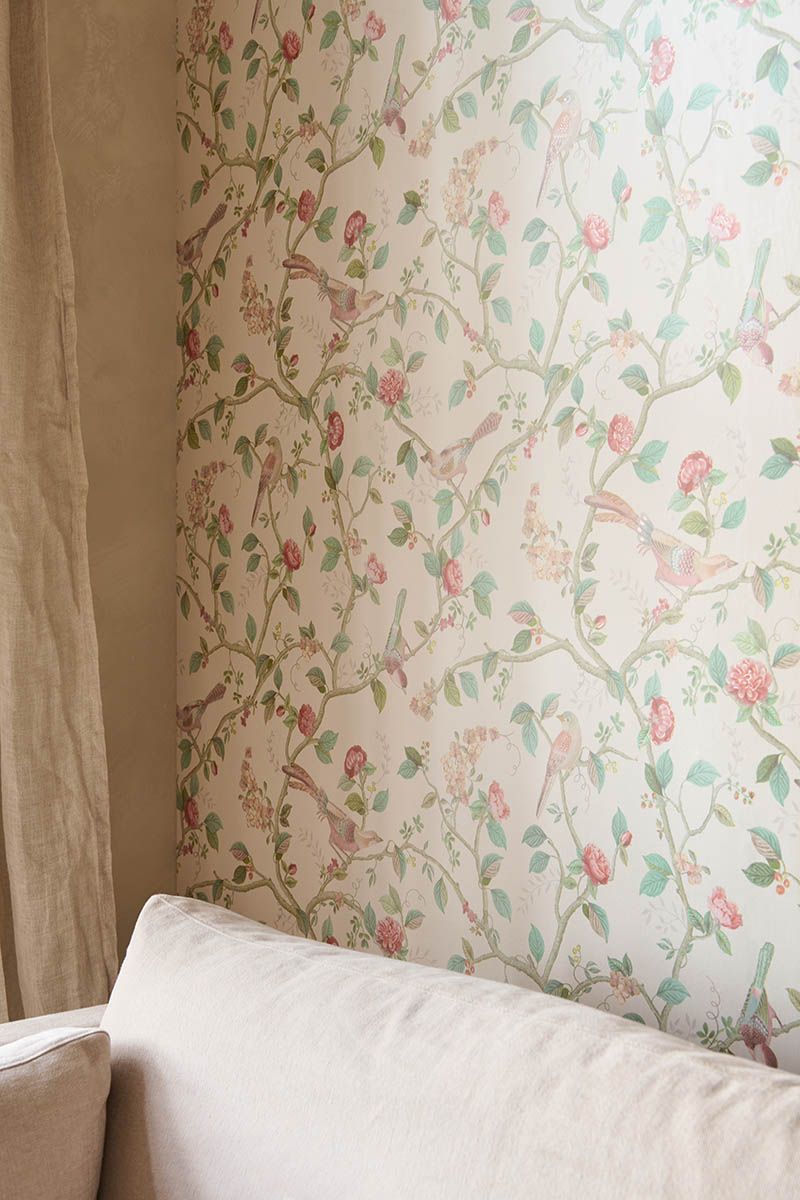 Pip Studio Eijffinger behang voor de kinderkamer Good Nightingale off white beige 333120