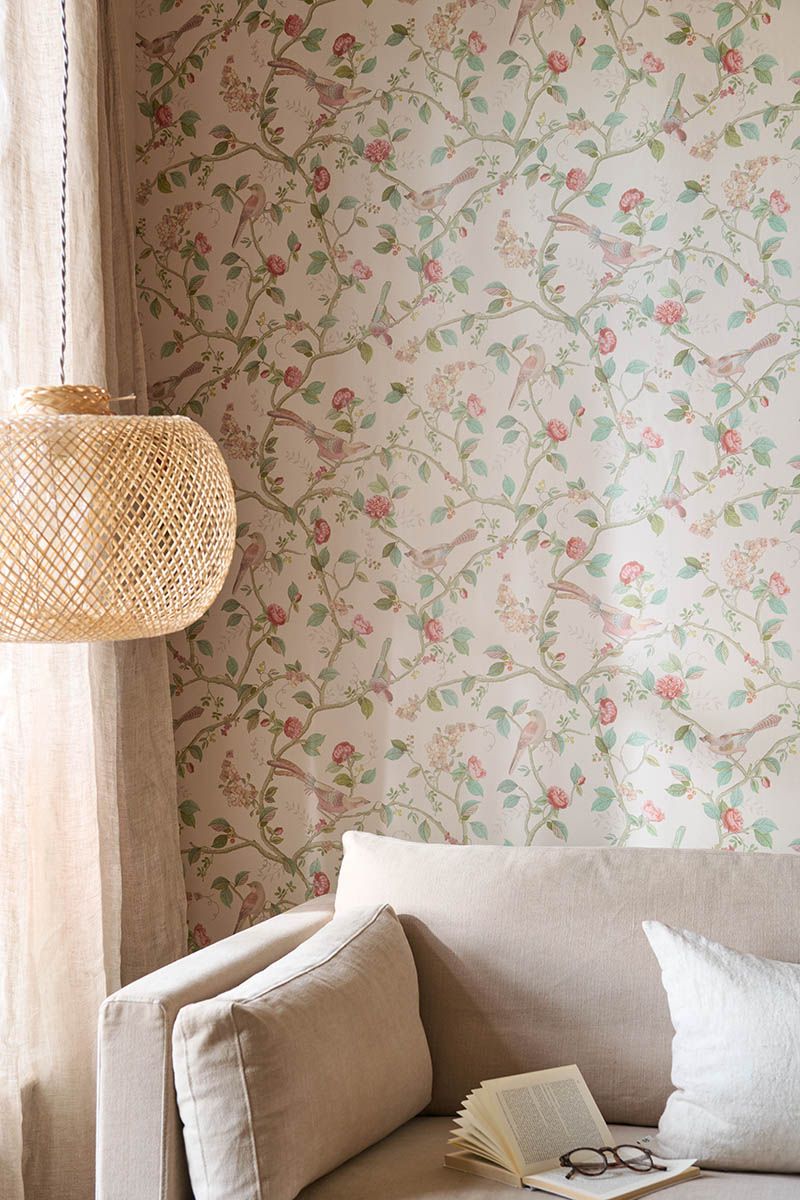 Pip Studio Eijffinger behang voor de kinderkamer Good Nightingale off white beige 333120