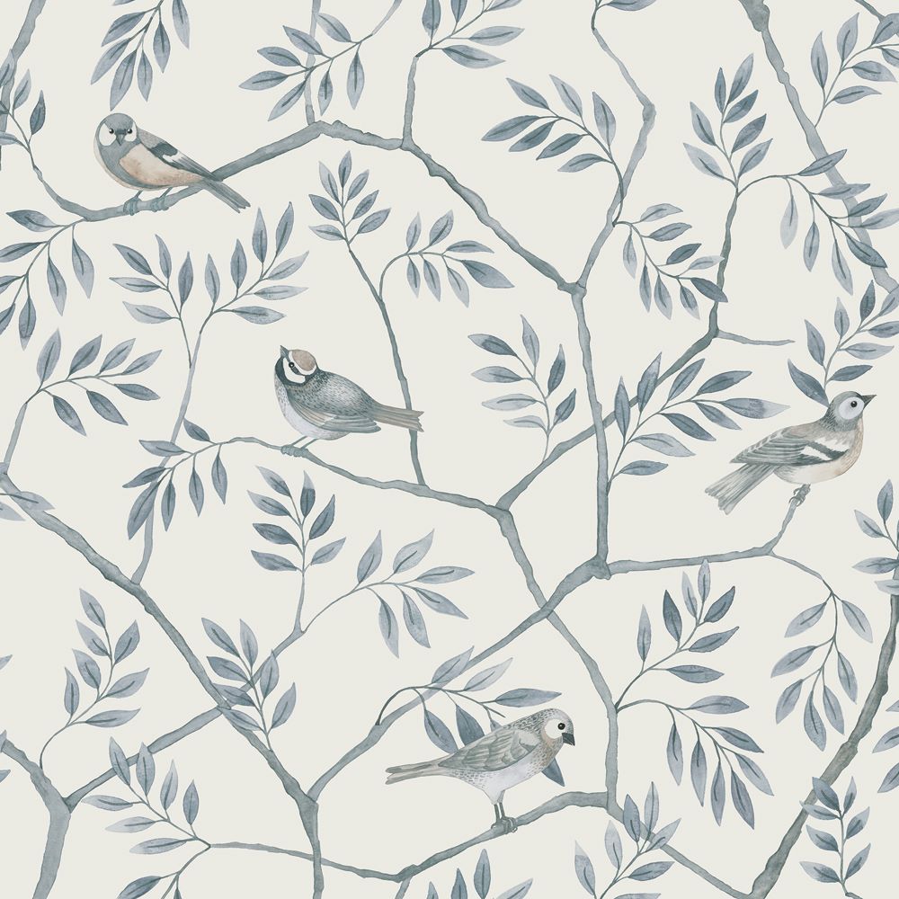 Midbec Wallpaper August - Blue