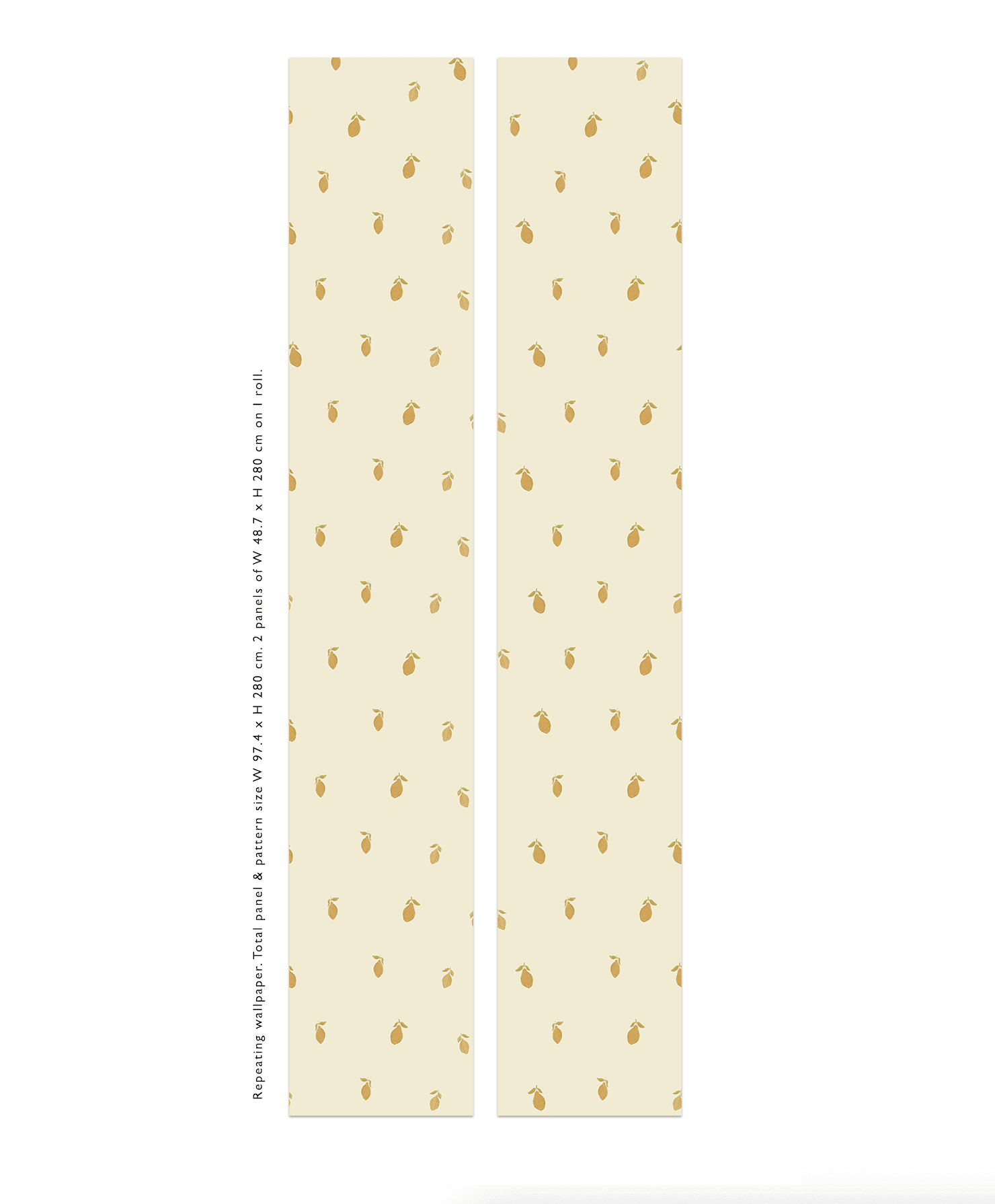 Creative Lab Amsterdam Sweet Lemon behang kinderkamer