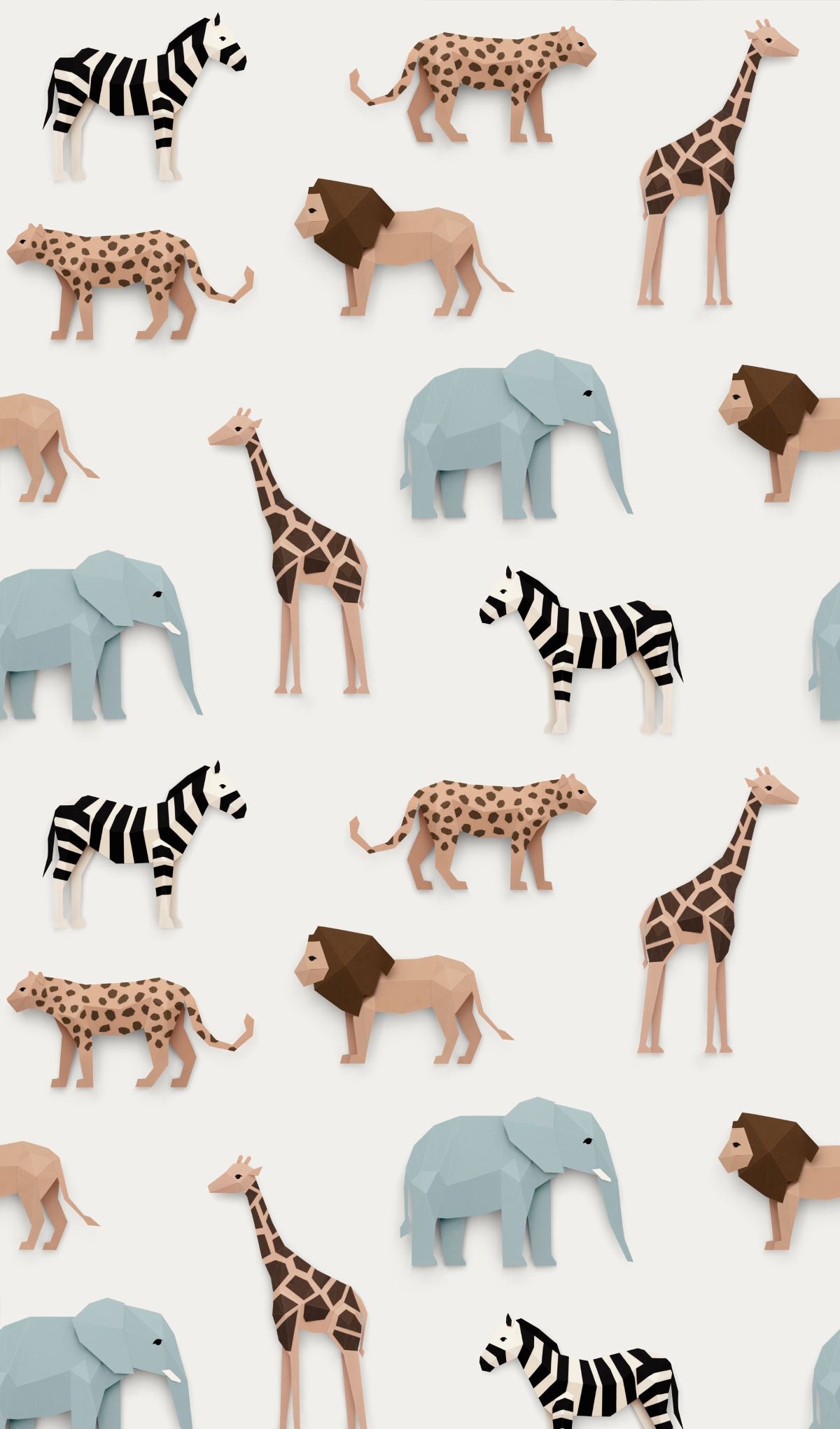 Studio Ditte Safari behang voor de kinderkamer