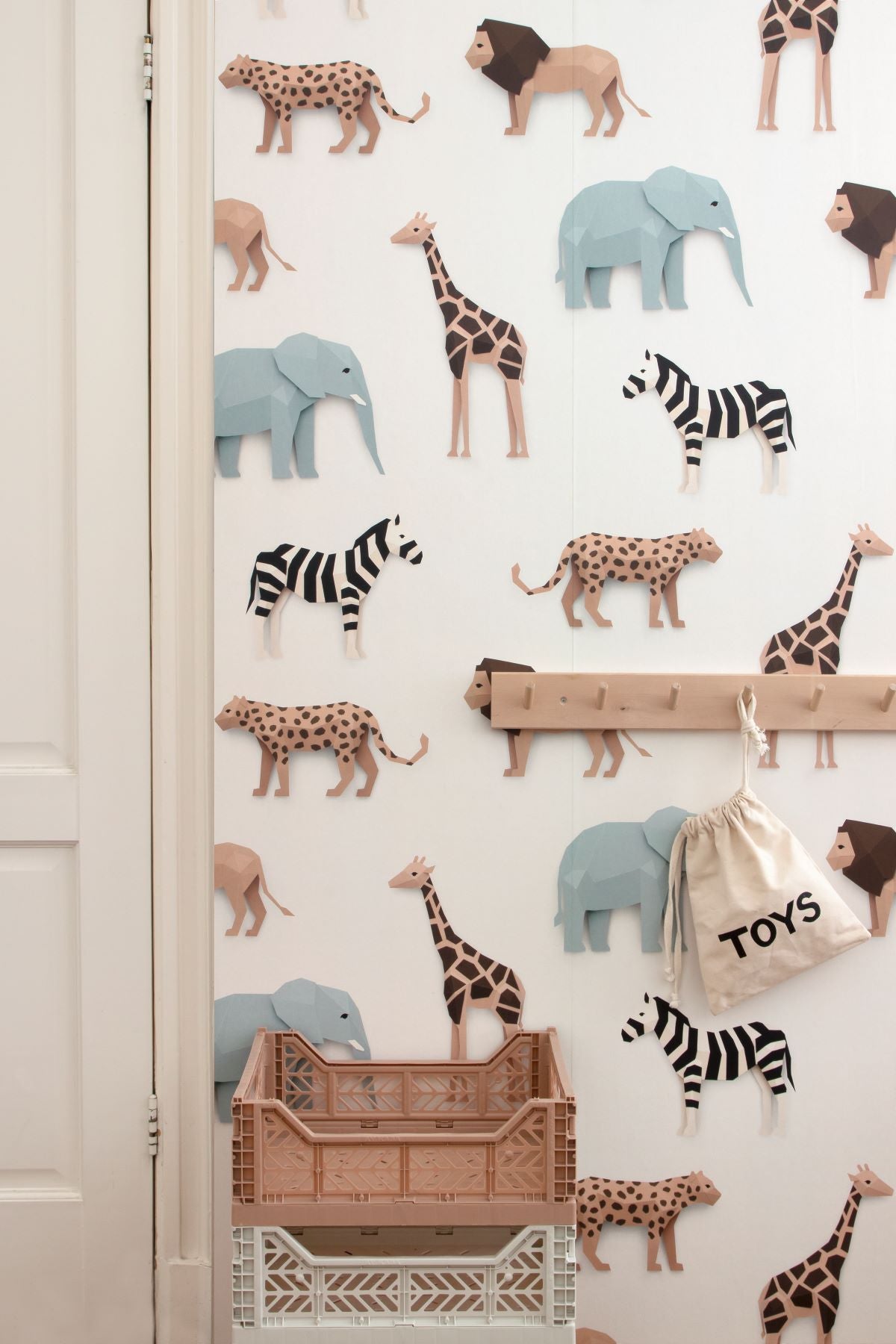 Studio Ditte Safari behang voor de kinderkamer