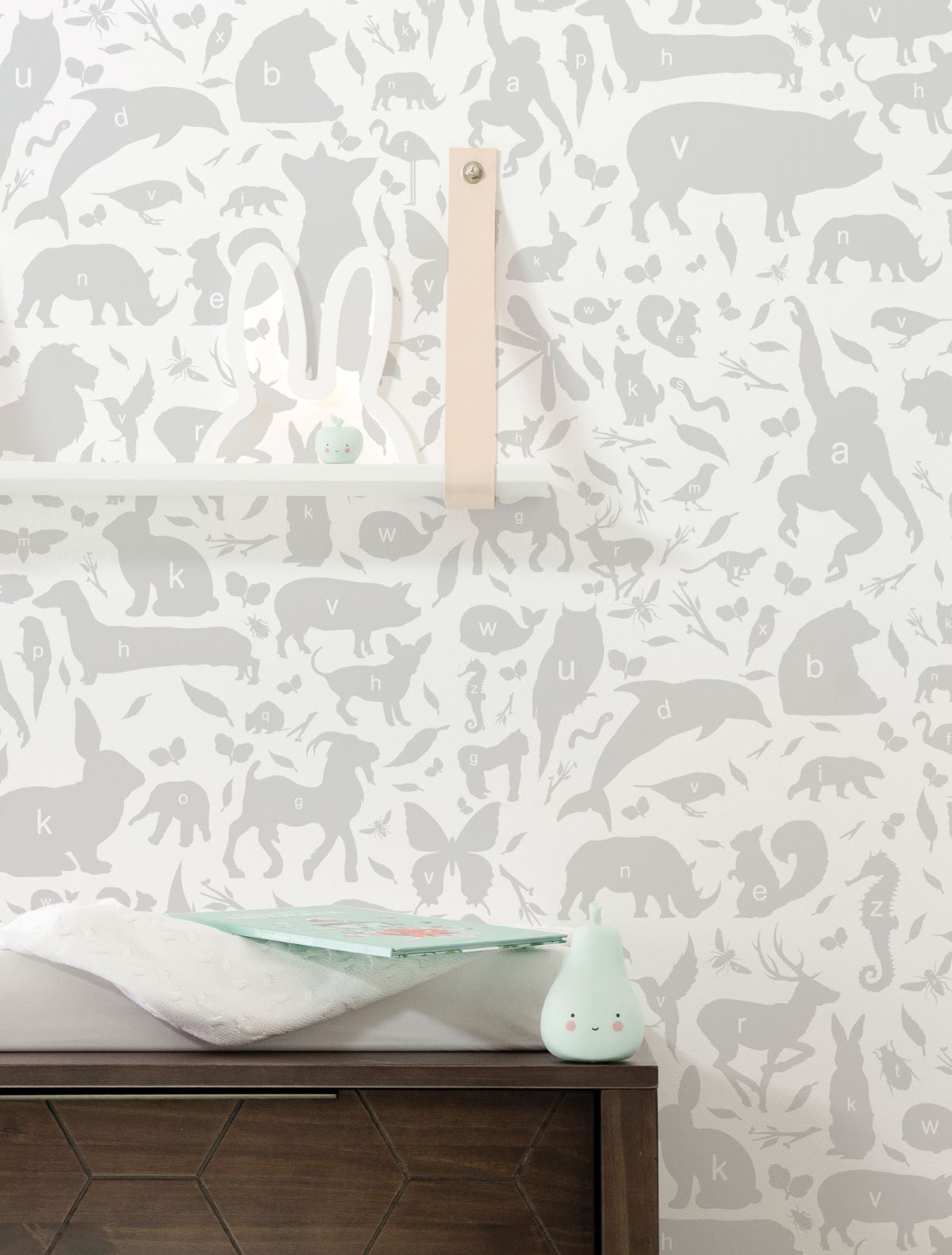 KEK Amsterdam ABC Dieren behang voor de kinderkamer