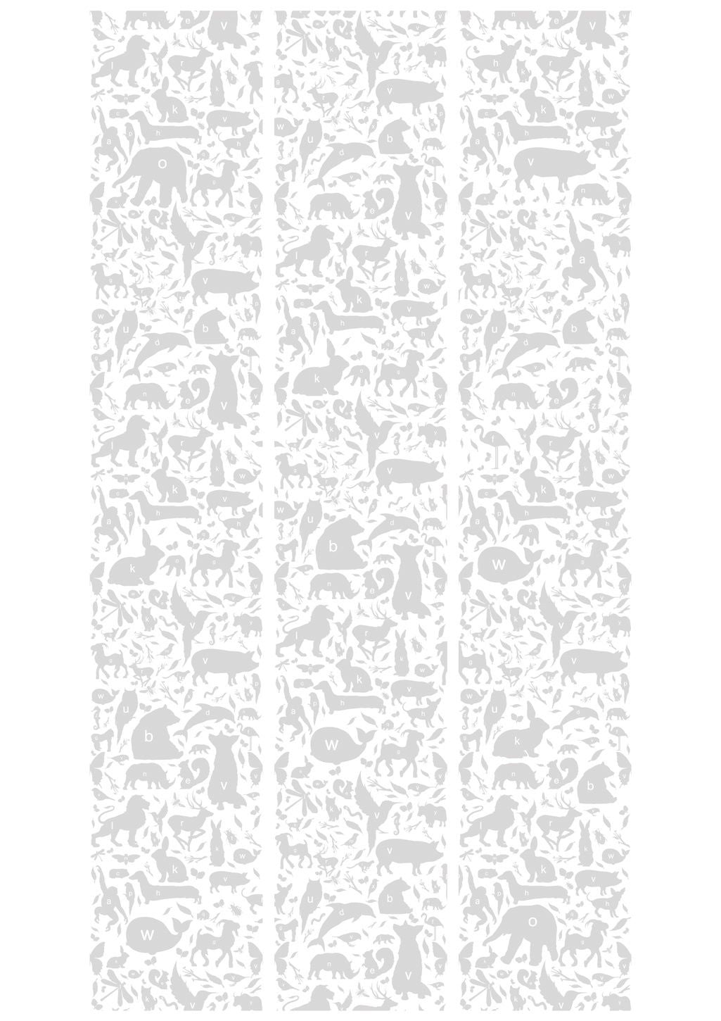 KEK Amsterdam ABC Dieren behang voor de kinderkamer