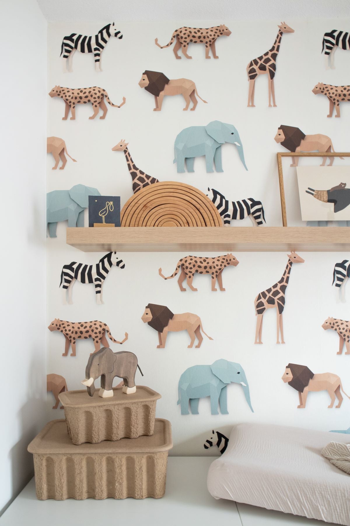 Studio Ditte Safari behang voor de kinderkamer