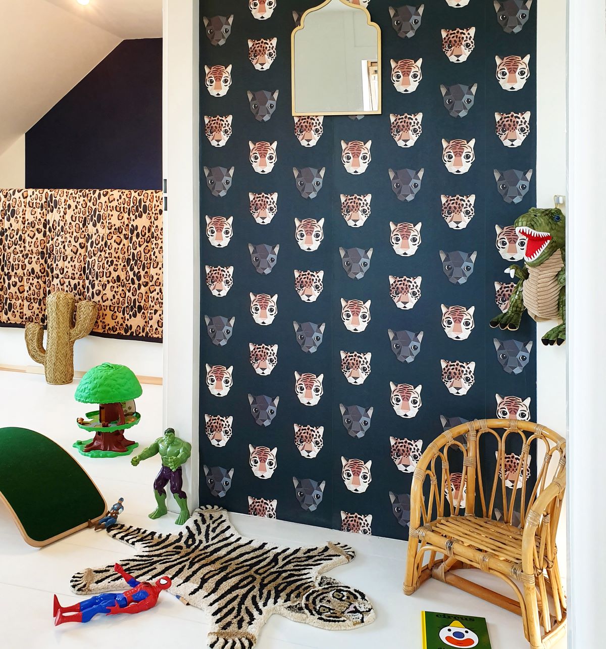 Studio Ditte behang jongenskamer panthera panters