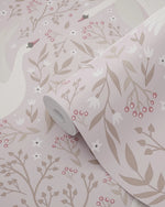 ESTAhome Wallpaper Swans - Terra