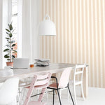 ESTAhome grafische strepen behang voor de kinderkamer jongenskamer meisjeskamer tienerkamer beige 131742