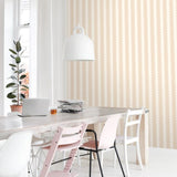ESTAhome grafische strepen behang voor de kinderkamer jongenskamer meisjeskamer tienerkamer beige 131742