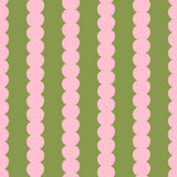 ESTAhome grafische strepen behang voor de kinderkamer meisjeskamer tienerkamer roze en groen 131749