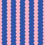 ESTAhome grafische strepen behang voor de kinderkamer meisjeskamer tienerkamer roze blauw 131750