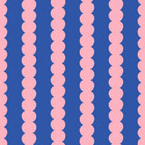 ESTAhome grafische strepen behang voor de kinderkamer meisjeskamer tienerkamer roze blauw 131750