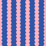 ESTAhome grafische strepen behang voor de kinderkamer meisjeskamer tienerkamer roze blauw 131750