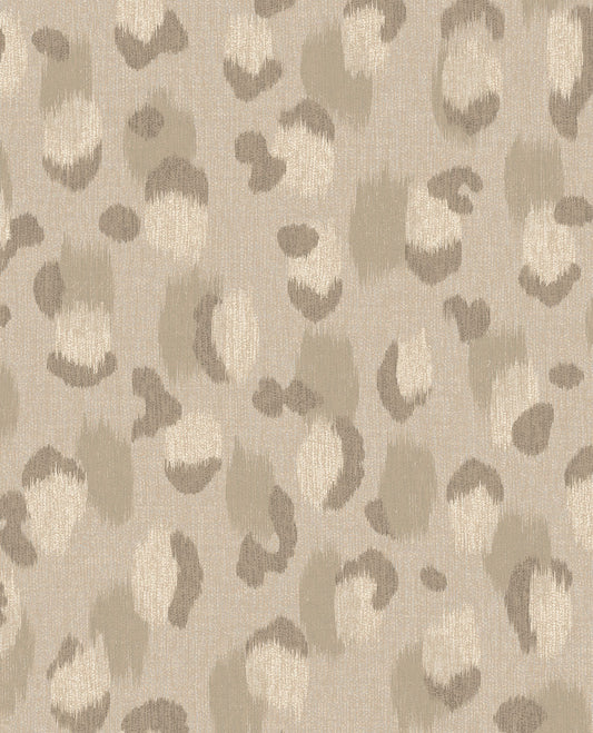 Eijffinger Skin panterprint behang voor kinderkamer 300541 beige