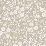 Eijffinger Posy bloemen behang beige kinderkamer 316041
