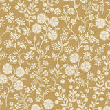 Eijffinger Posy bloemen behang oker kinderkamer 316042