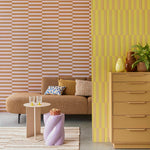 Eijffinger behang strepen revive geel 333621