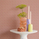 Eijffinger behang revive roze 333657