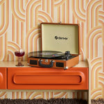 Eijffinger Groovy behang voor de kinderkamer tienerkamer oranje 540563