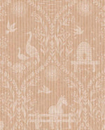 Dieren behang voor de kinderkamer van Eijffinger uit de Tiny Treasures collectie meisjeskamer babykamer 363130 beige