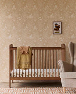 Dieren behang voor de kinderkamer van Eijffinger uit de Tiny Treasures collectie meisjeskamer babykamer 363130 beige