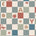 Eijffinger tiny Treasures geblokt behang voor de kinderkamer jongenskamer babykamer rood blauw 363140